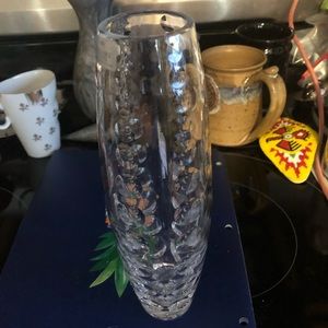 Solitaire Lead Crystal Vase- 460 $35 or $30 w/offer